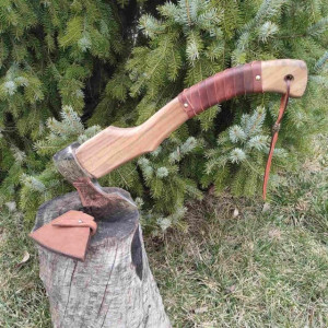 СКІФ ексклюзивна сокира ручної роботи Сергія Дитюка Сталь - У8 - інструментальна. Photo 3